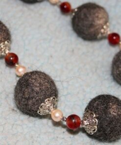 PEARL COLLECTION Red Agate - Bracelet