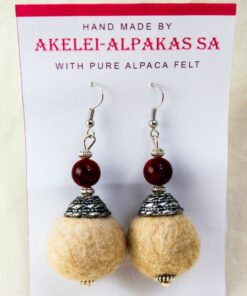 GEM COLLECTION Coralite Earrings White