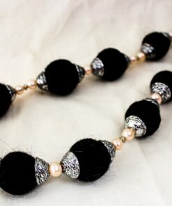 PEARL COLLECTION Pearl Necklace Black